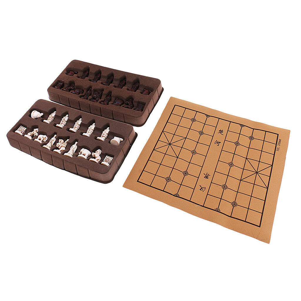 Chess Pieces Xiangqi Set Family Child Educational Games Fine Workmanship