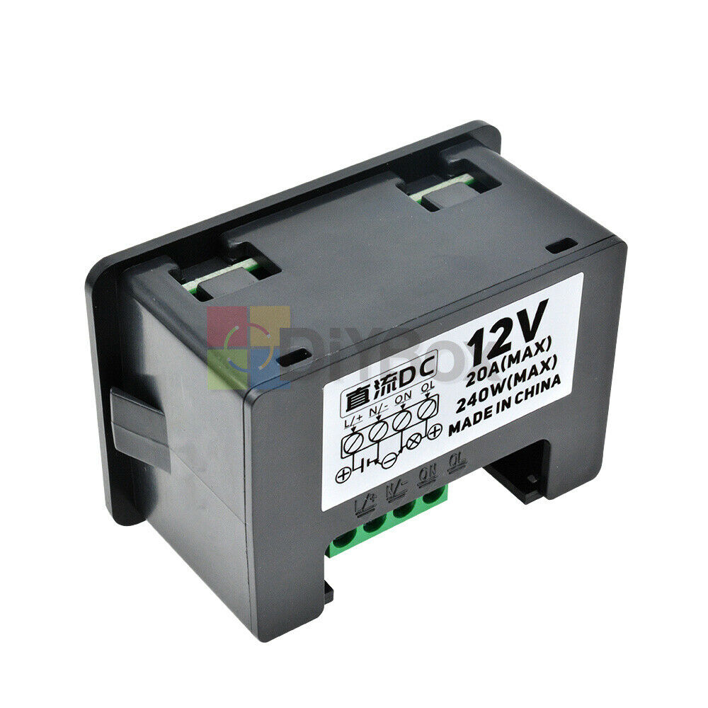 1.37" LCD Digital Microcomputer Time Controller Module DC12V 240W 0000~9999S