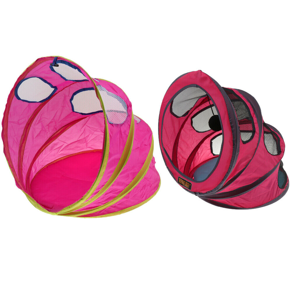 Cat Kitten Dog Puppy Tent Bed Portable Foldable For Outdoor Indoor Use S