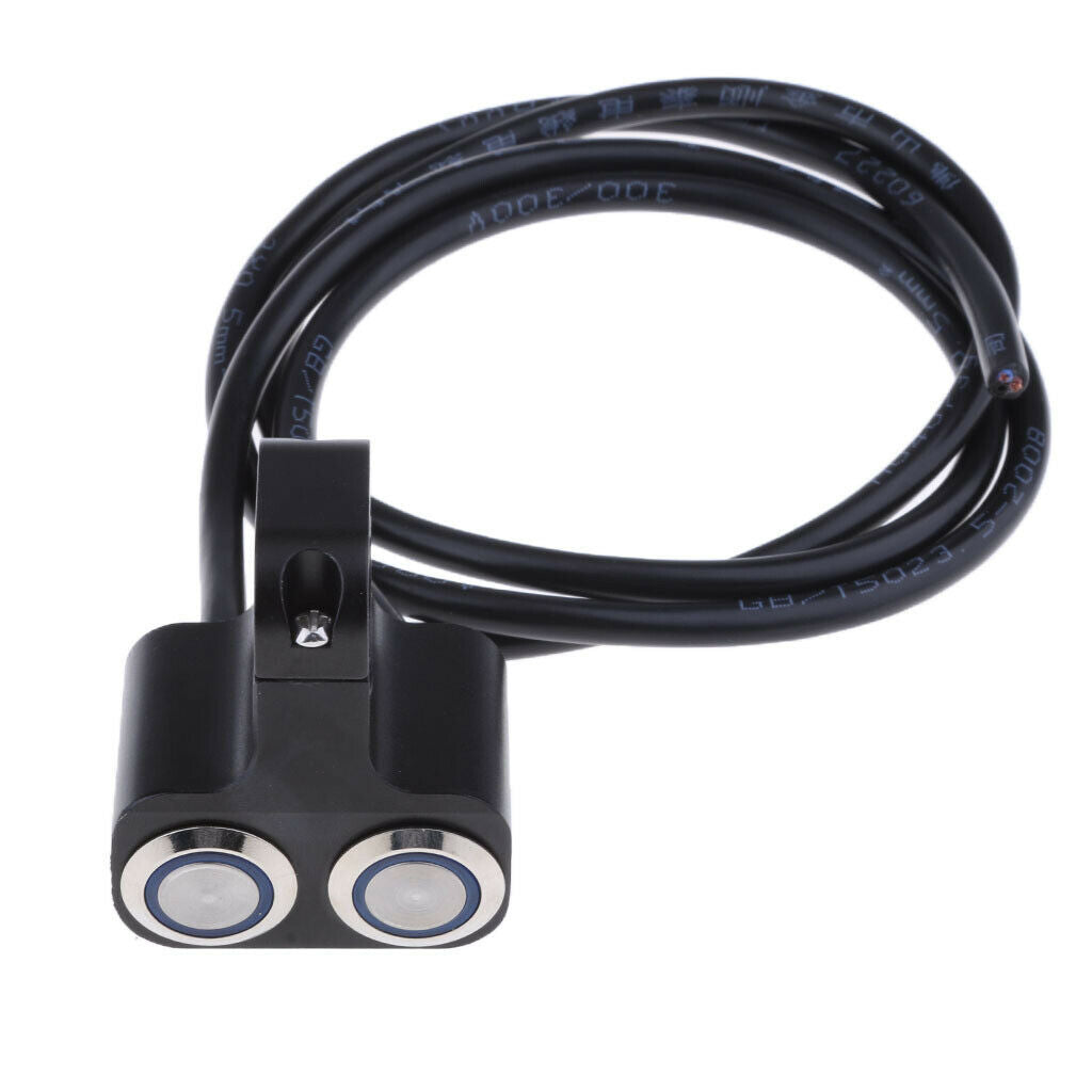 25mm/1" Motorcycle Handlebar Headlight ON/OFF Switch with Indicator