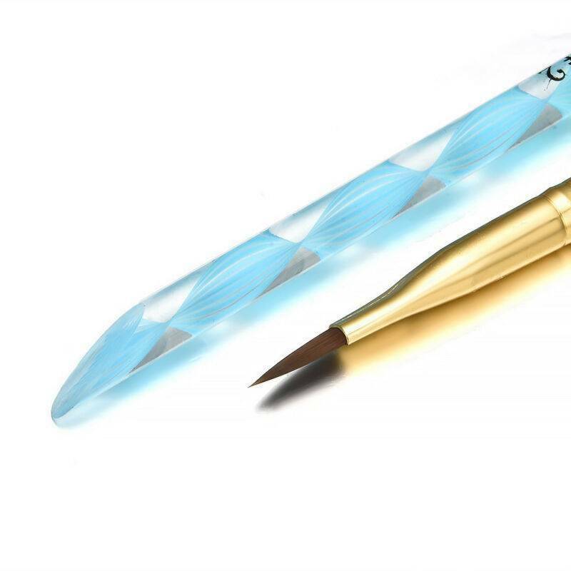 5pcs NAIL BRUSH SET Acrylic UV Builder Gel Nail Polish Art Painting KIT Set