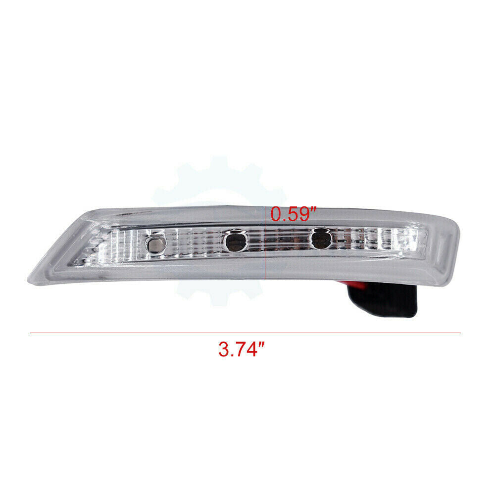 1pc Left Side Mirror LED Turn Signal Light For Dodge Grand Caravan 2008-2018