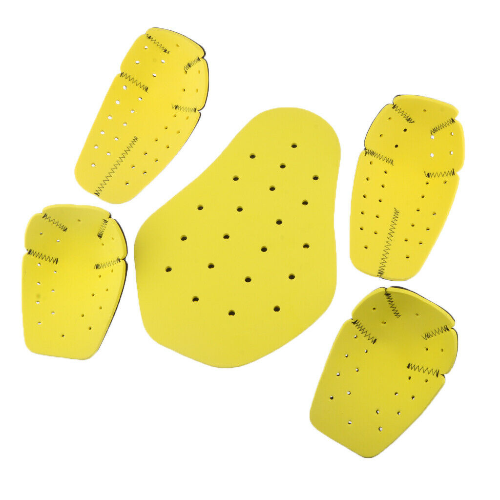 5 Pieces Motorbike Motorcycle Riding Elbow/Back/Shoulder Protection Pads Guards