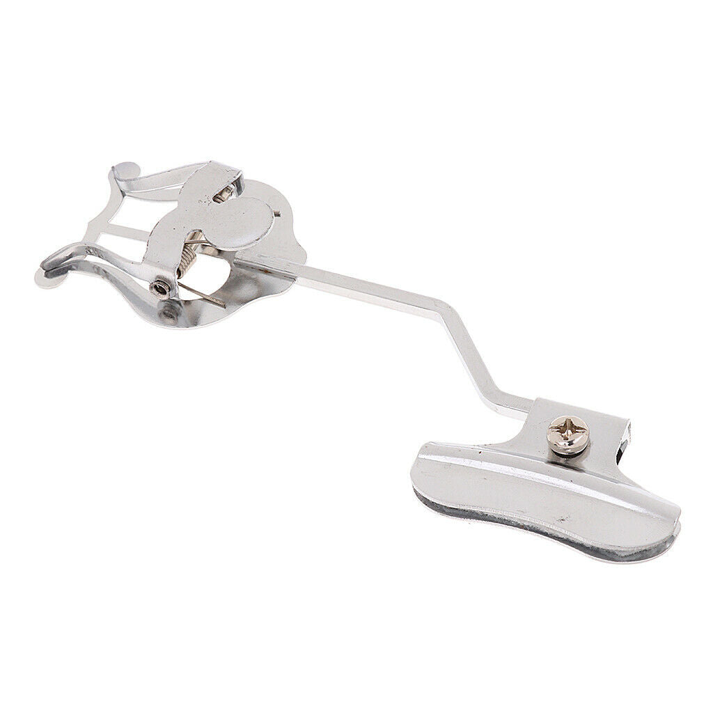 2pcs Metal Trumpet Trombone Music Sheet Book Marching Clip Holder Stand Lyre for