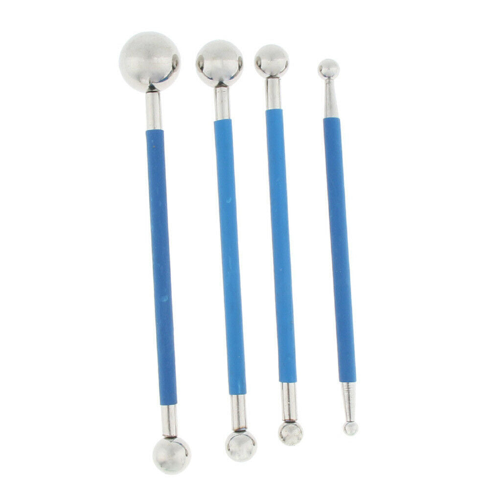 4 Pcs Stainless Sealant Finishing Tool, Seam Caulk Pressing Ball, Efficient