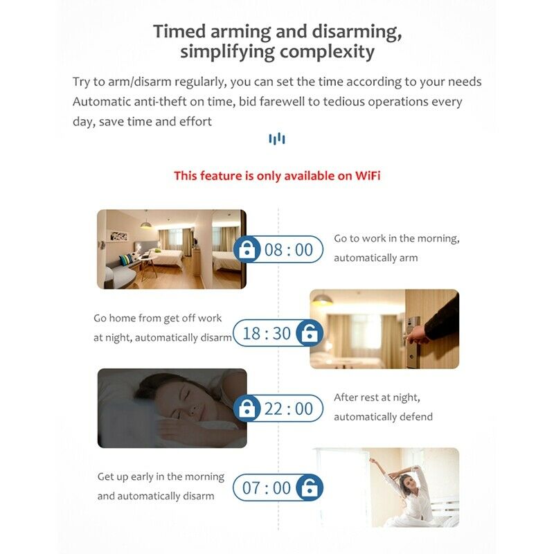 WiFi Sensor Detector Movement Sensor Infrared Detector Motion Detector AlarmK4K1