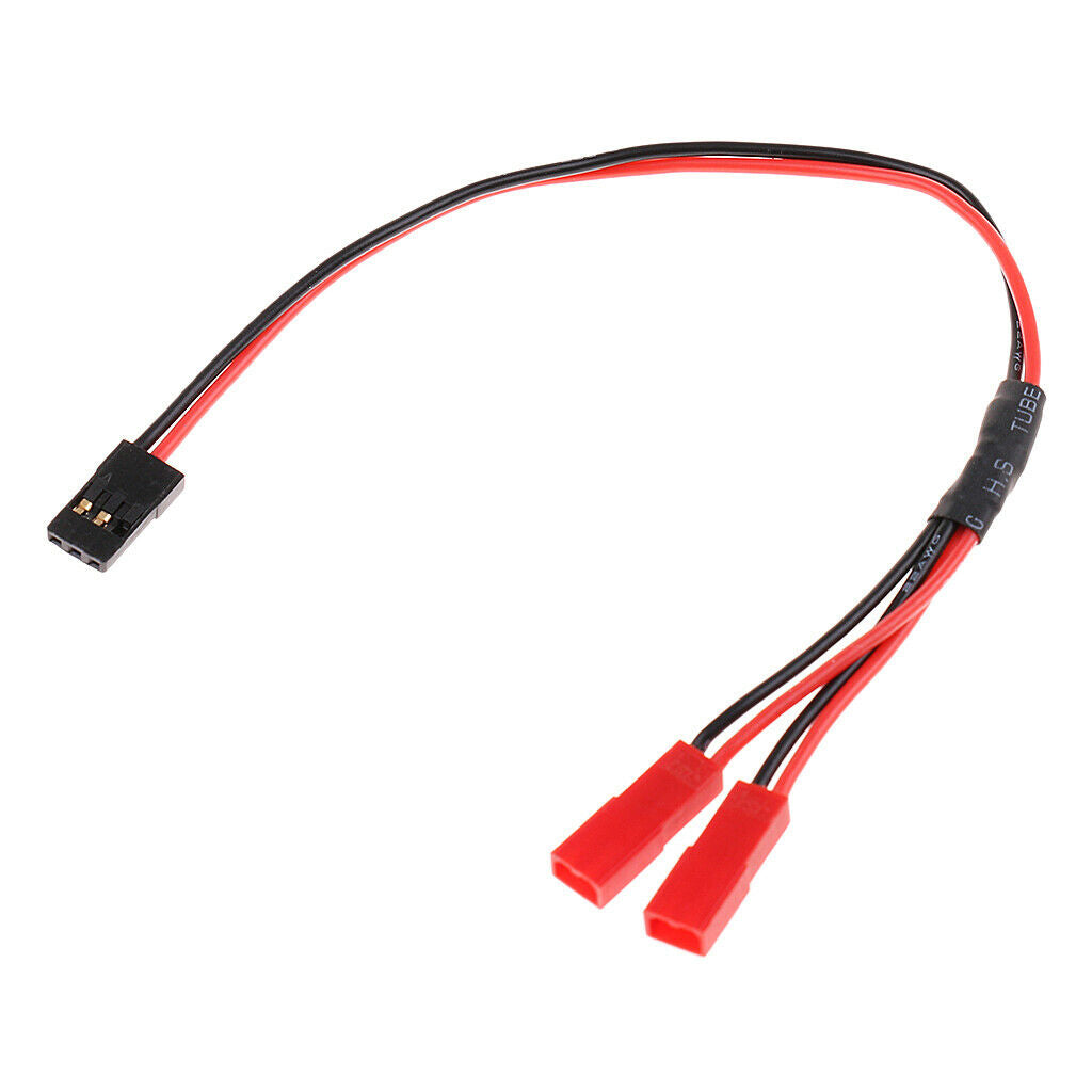 Jr 1 Male to Jst 2 Female Splitter Connector Cable with 23cm Cables