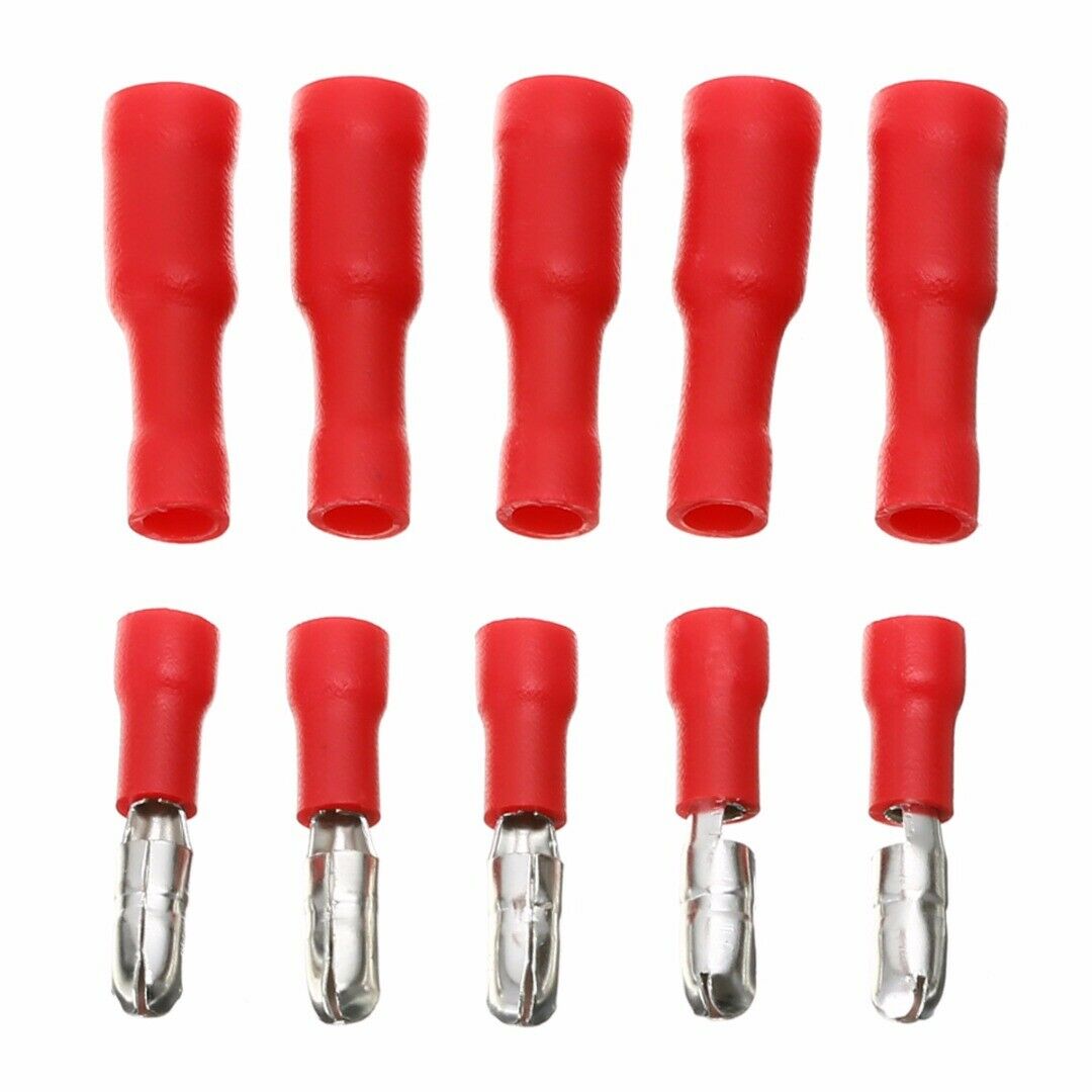 22-16AWG Heat Shrink Bullet Wire Connectors  Male Female Crimp Terminals200pcs