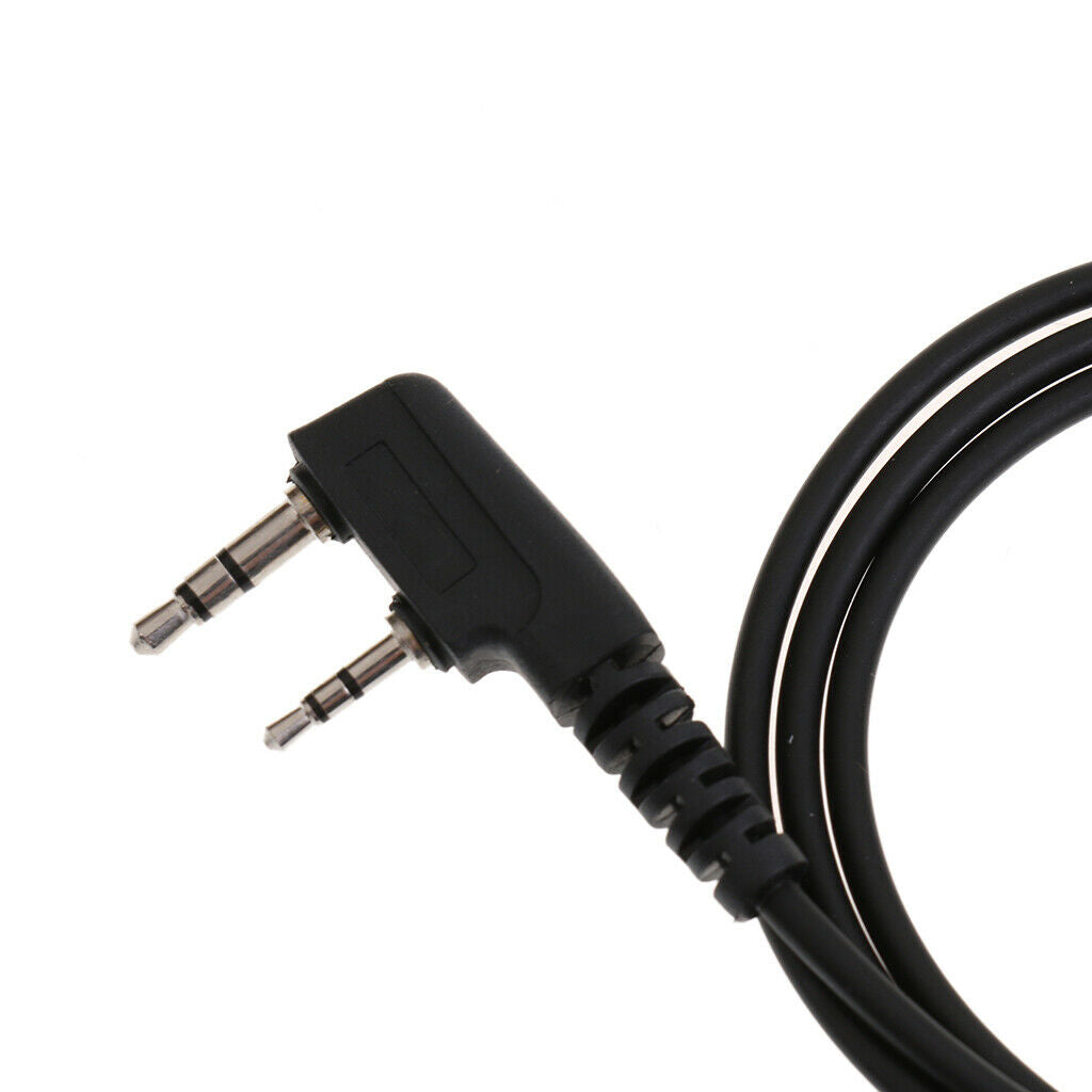 Covert Acoustic Tube Earpiece PTT Throat MIC For Kenwood Baofeng 888S UV-5RA