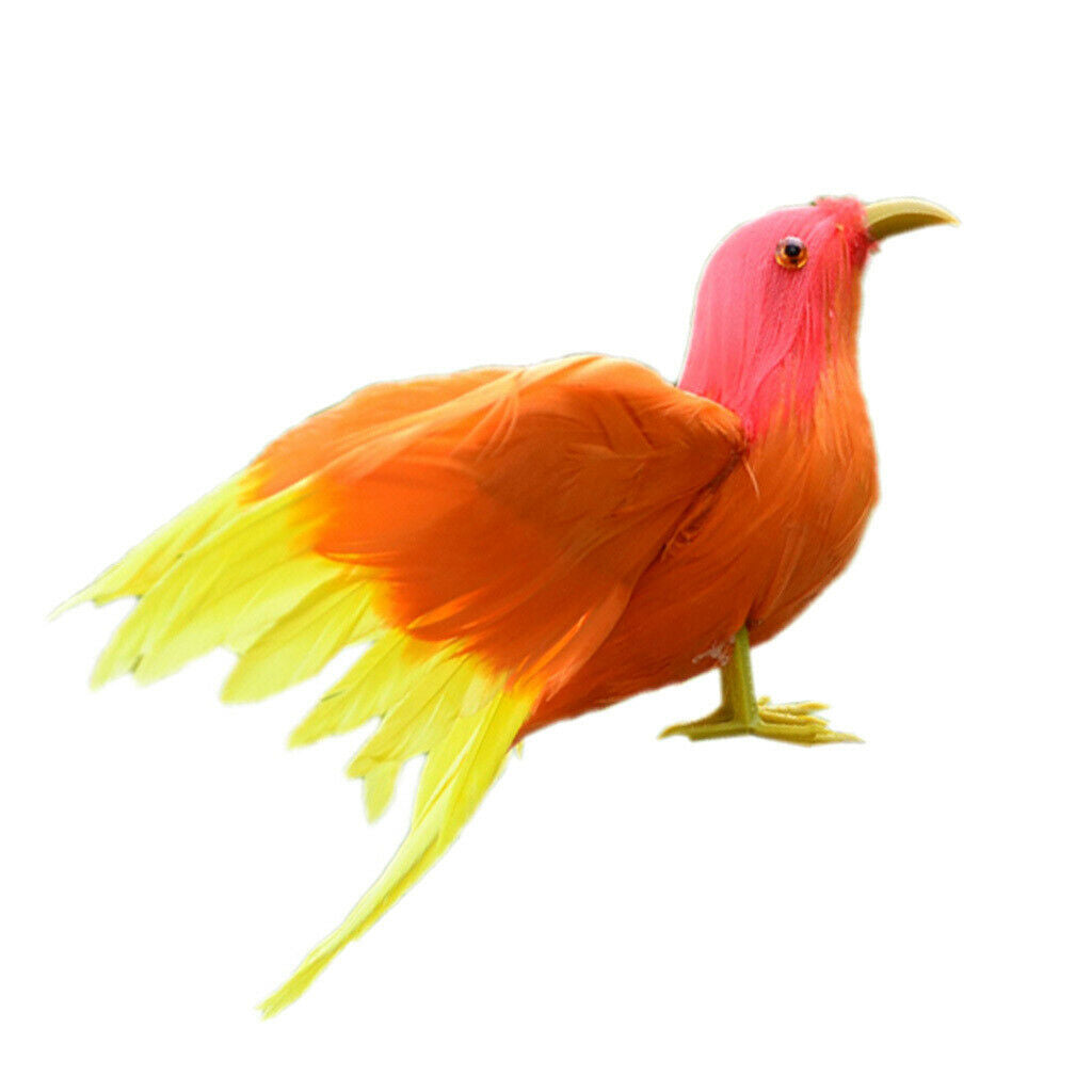 Assorted Foam Artificial Birds Garden Decor Ornament Craft Feathered e