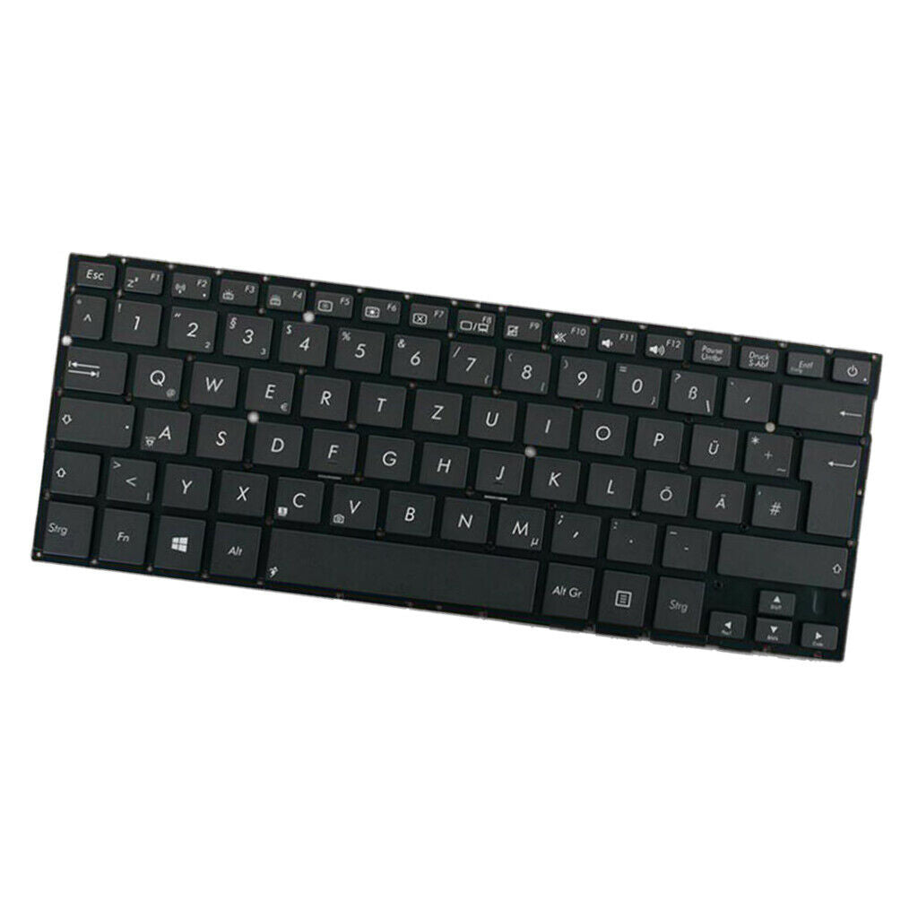 Replacement German Layout Keyobard Frameless for ASUS ux31e ux31-1a Desktop
