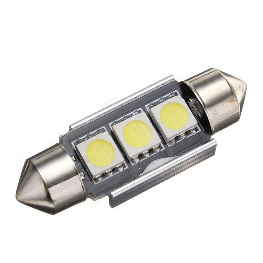 19X Car Interior Light  lamp  Dome Map License Plate Light Bulbs LED Package Kit