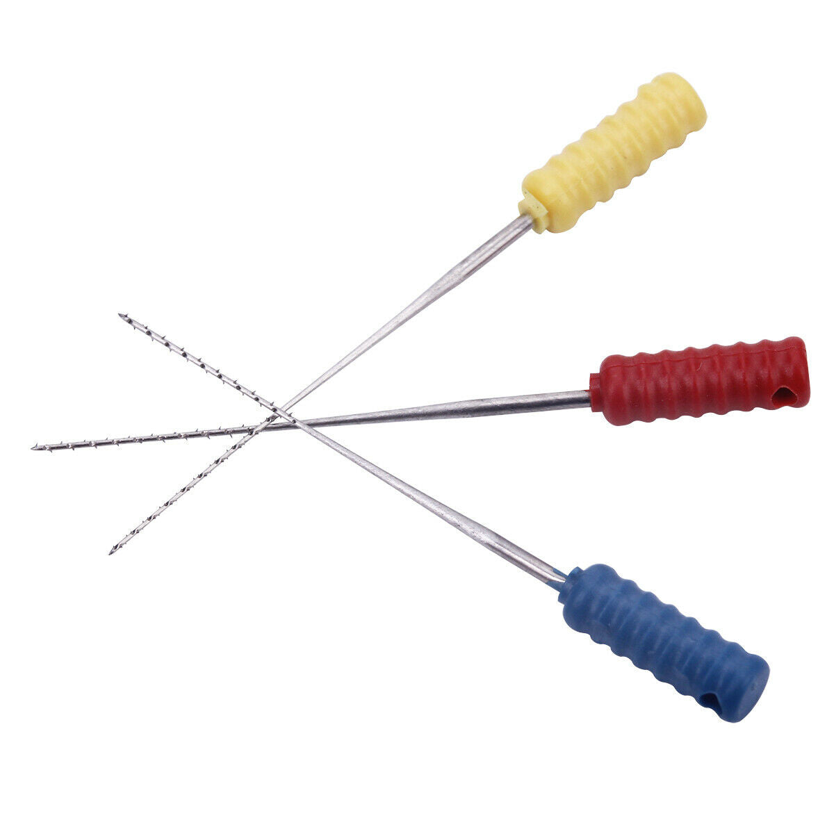 100X Dental Barbed Broaches Root Canal Endodontic Needles Files 25mm 10Pcs/Kit