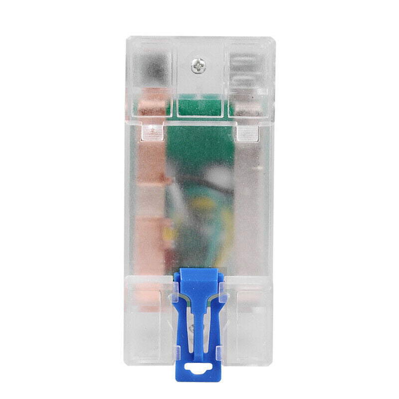 230V Digital LCD Kwh Wattmeter Power Consumption Energy Meter Electric Din Rail