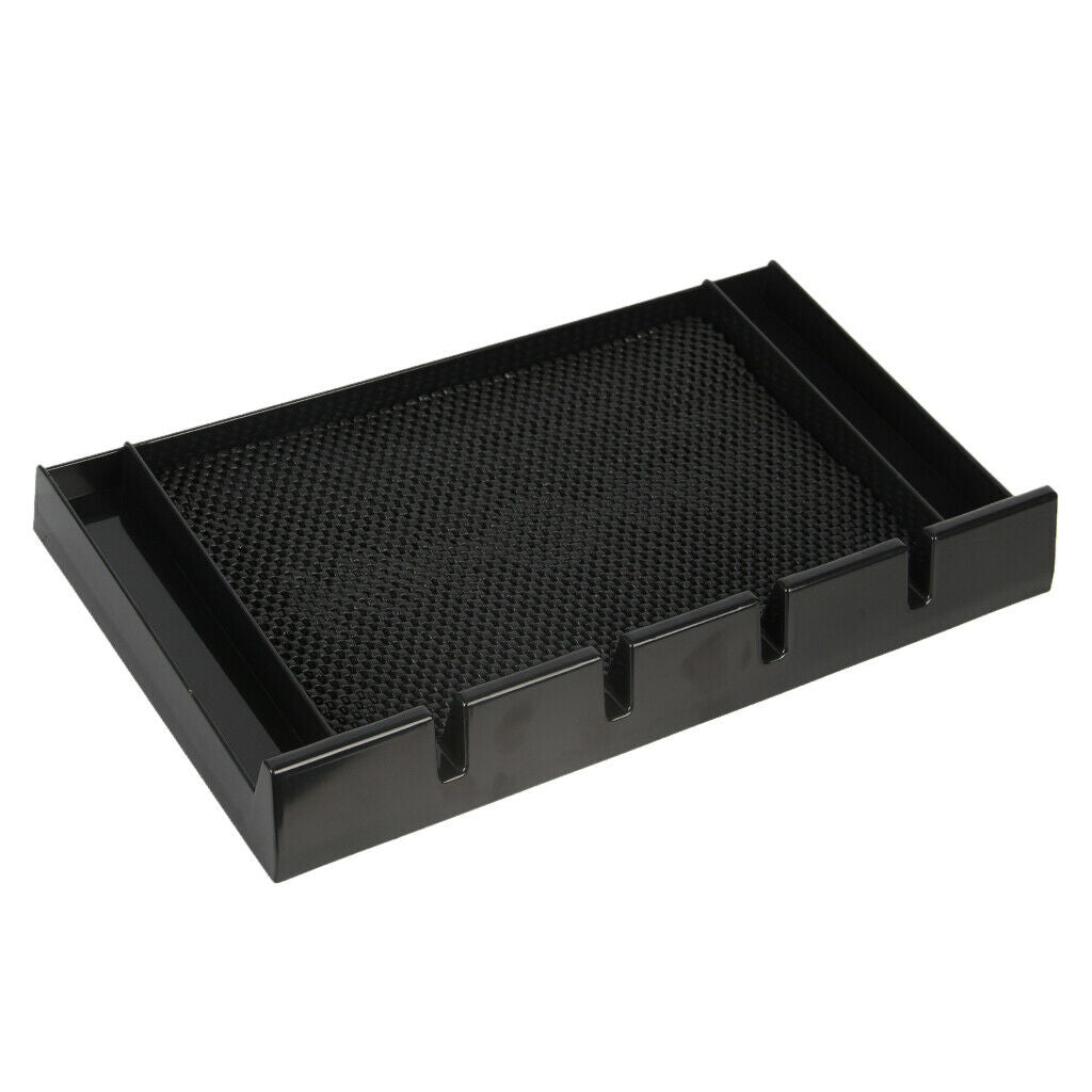 Barber Hair Clipper Cutter Tray Holder Large Organizer Rack w/ Suction Cup