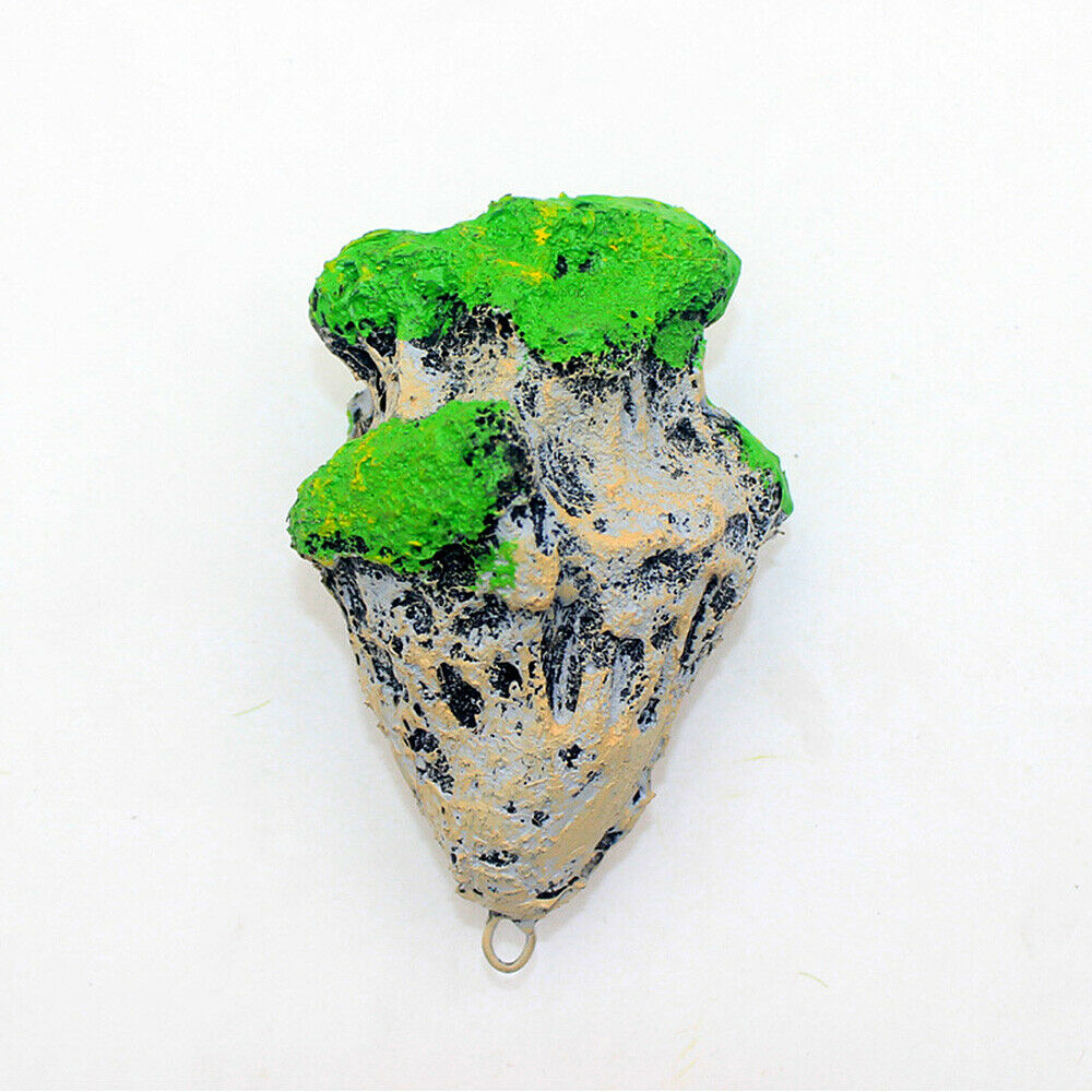 Moss Floating Stone Aquarium Fish Tank Ornament Landscape Bonsai Home Decor Art