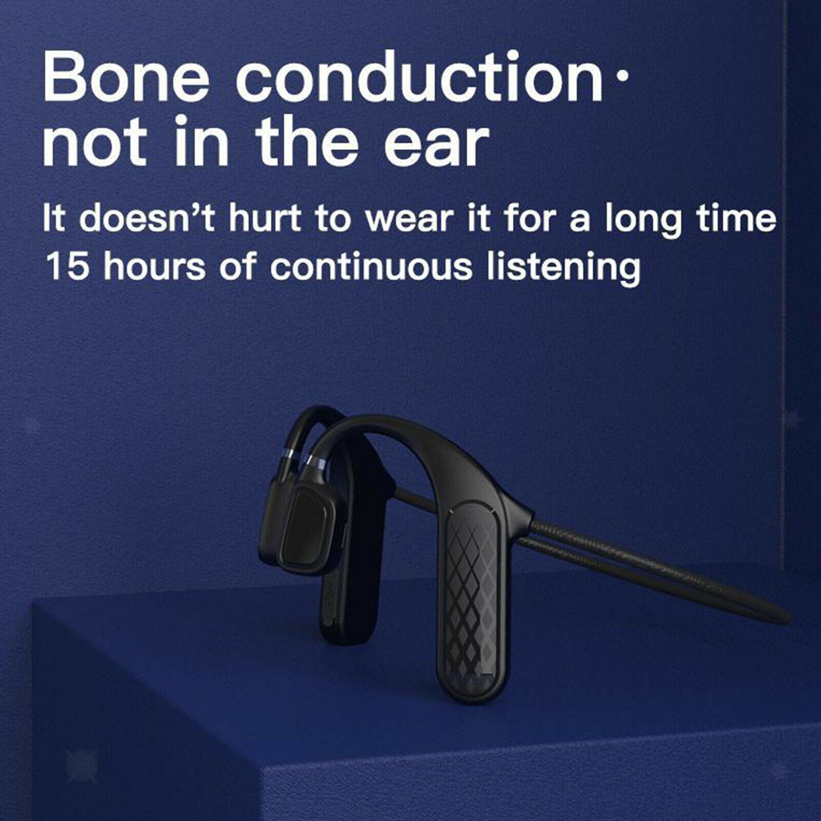 Open-Ear Air Conduction Headphones Stereo Headset Earphones Hands-free