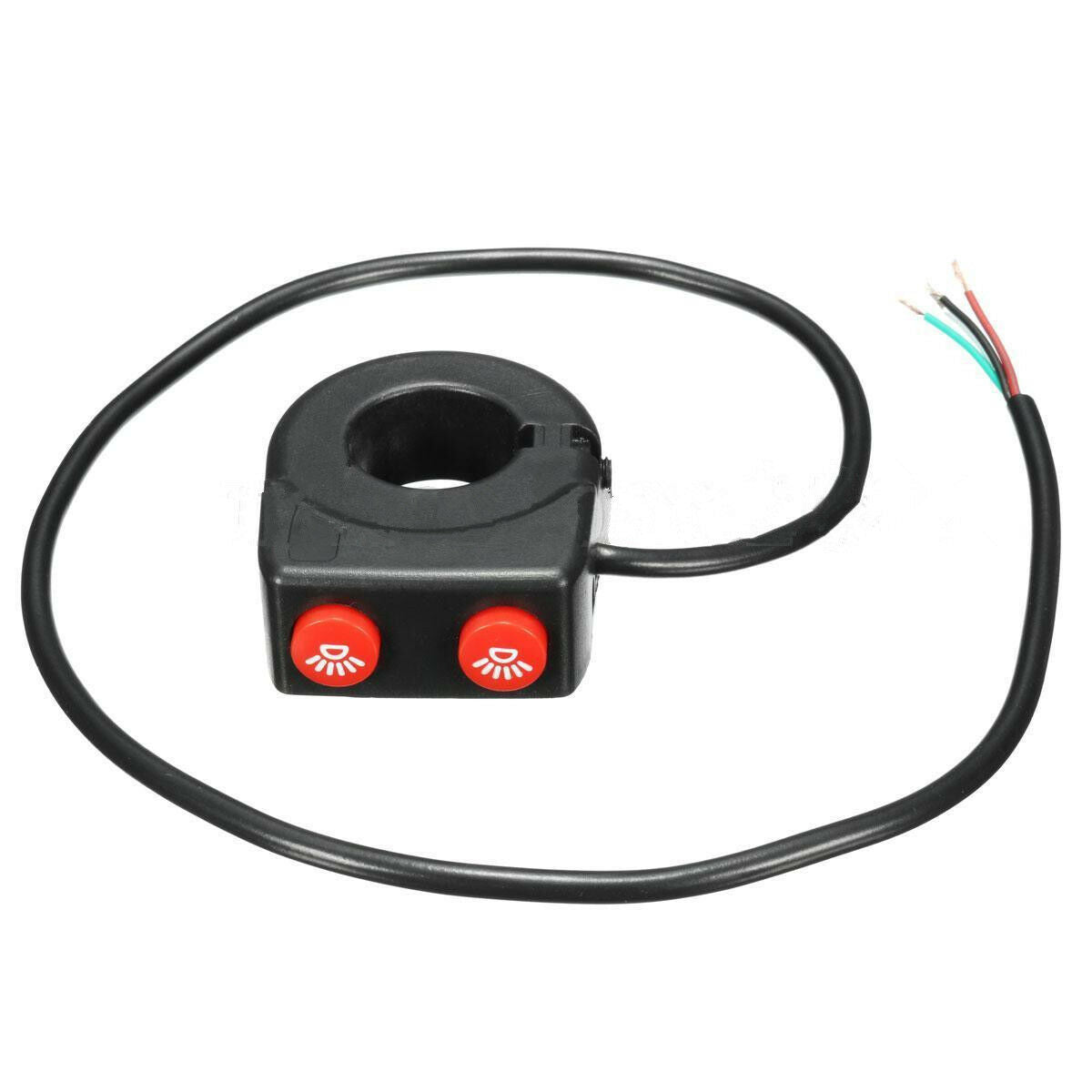 7/8'' Handlebar Light Horn On/Off Signal Indicator Switch Electric Bike Moto&yBD