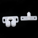 1pc ABS Plastic Double Cupboard Cabinet Wardrobe Ball Roller Catch with Spear