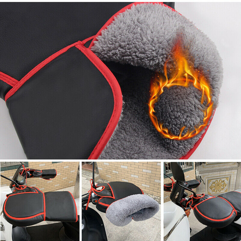 Pair Motorcycle Electric Battery Bike Warm Thickening Hand Cold Windproof Gloves