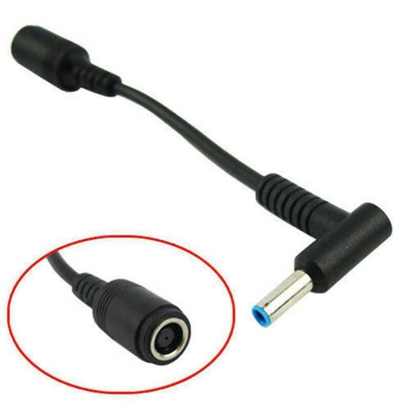 DC Power Charger Converter Adapter Cable 7.4mm To 4.5mm For HPDell Blue Tip T ga