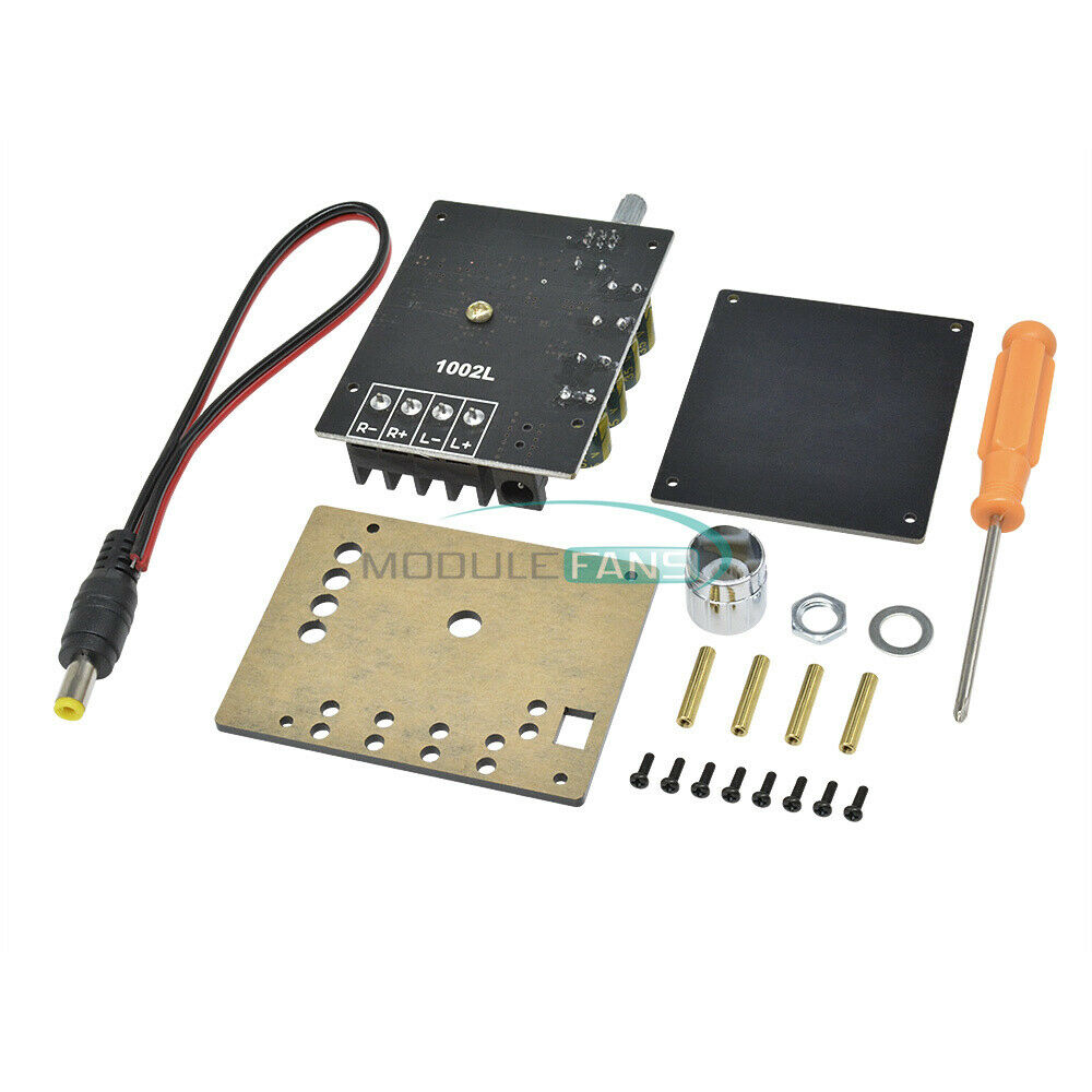 TPA3116 Mini 5.0 Bluetooth 2x100W High Power Amplifier Board Adjustable Button