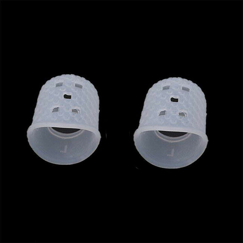 5pcs Finger Cover Anti-slip Hands Relief Pain Gloves for Ukulele Electric Aco JY