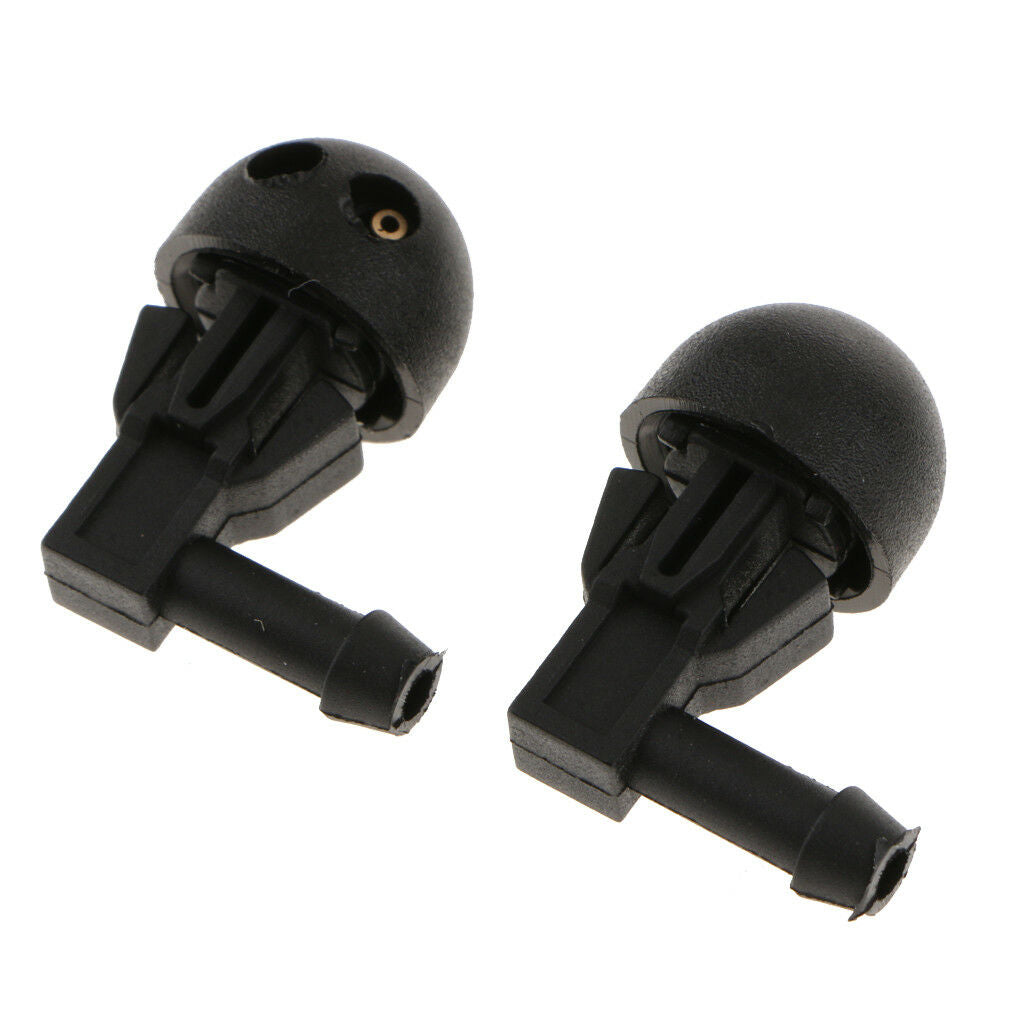2x Universal Car Vehicle Windshield Washer Spray Wiper Sprinkler Nozzle
