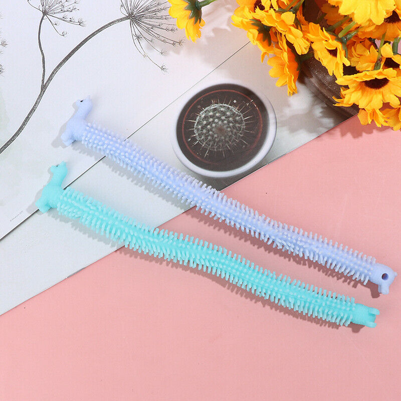 2Pcs/Set Worm Noodle Stretch String TPR Rope Anti Stress Toys String Vent.l8