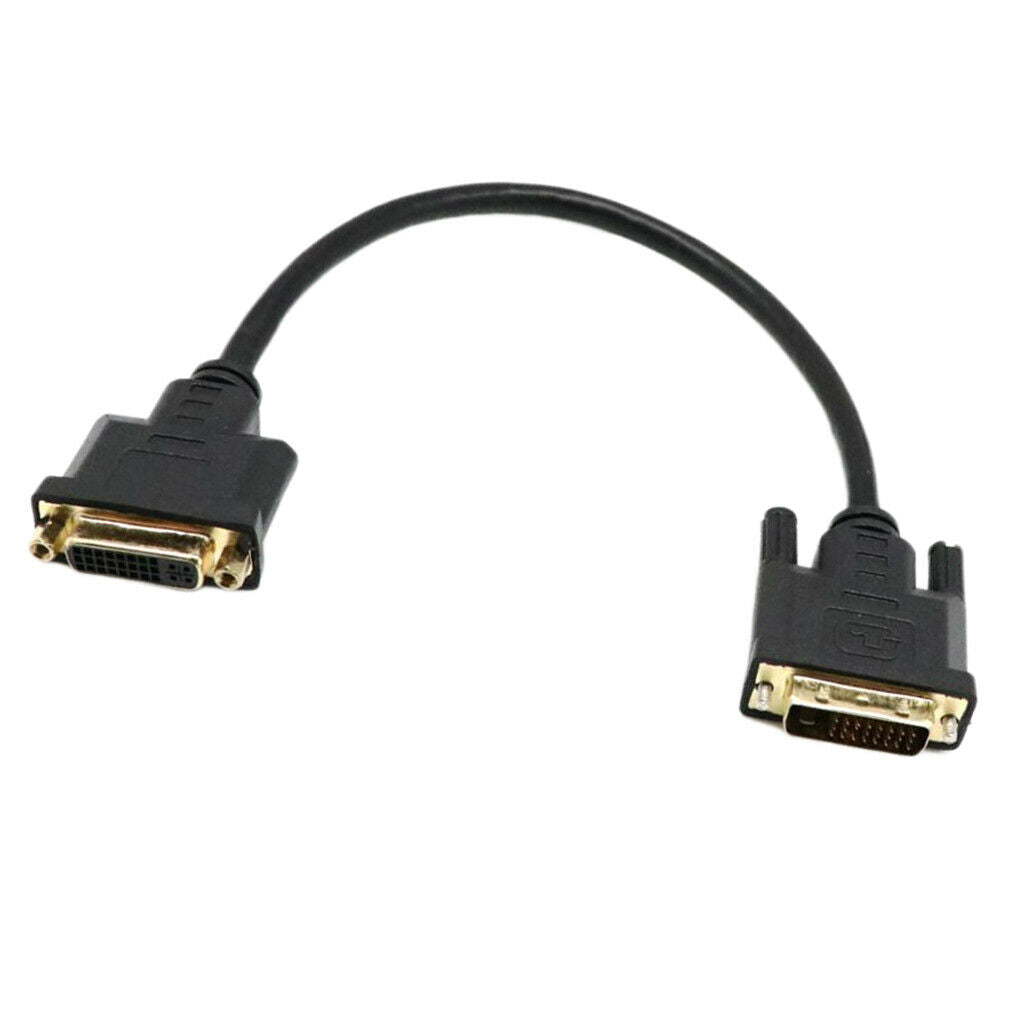 DVI-D Male To Female Extension Cable, DVI-D To DVI-D Adapter Cable For Video