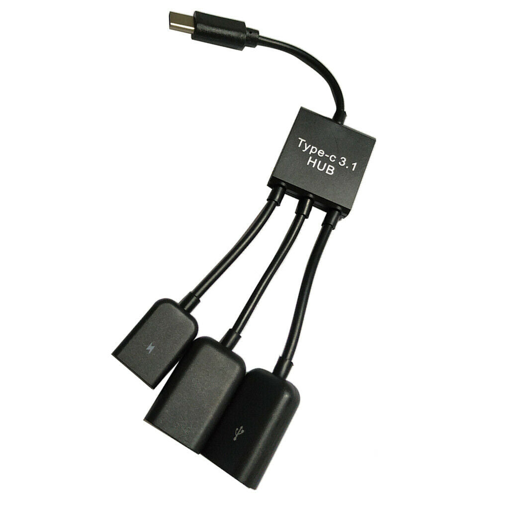 Type C OTG Micro USB Charge HUB Cable For  S9 Oneplus Phones