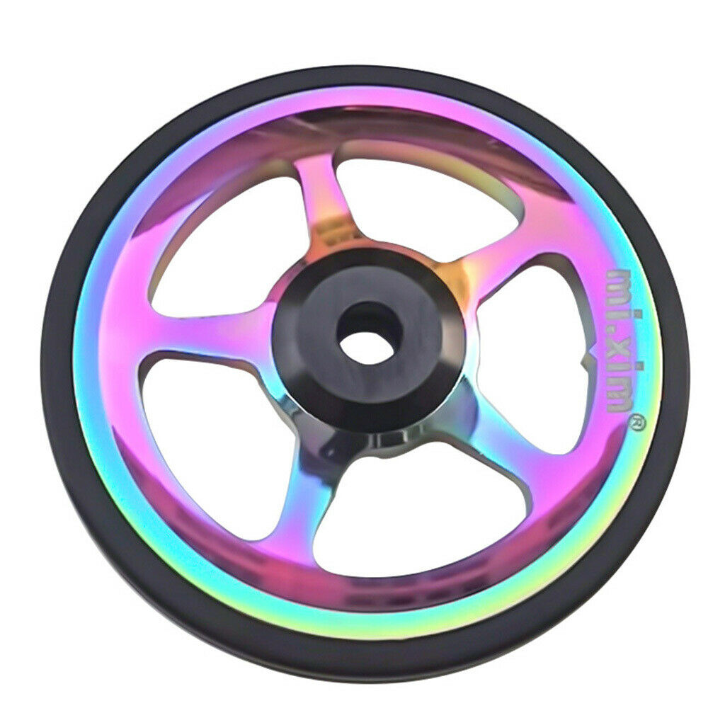 2x Deluxe Folding Bike Easy Wheel Bicycle Easy Wheel Repair For