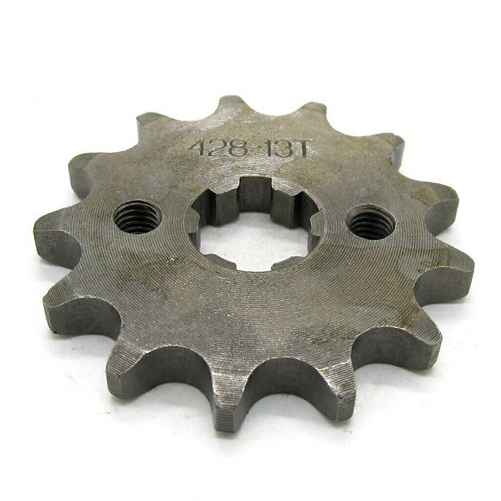 13T Teeth 17mm Front Sprocket Cog 428 Chain for Trail Dirt Bike Thumpstar
