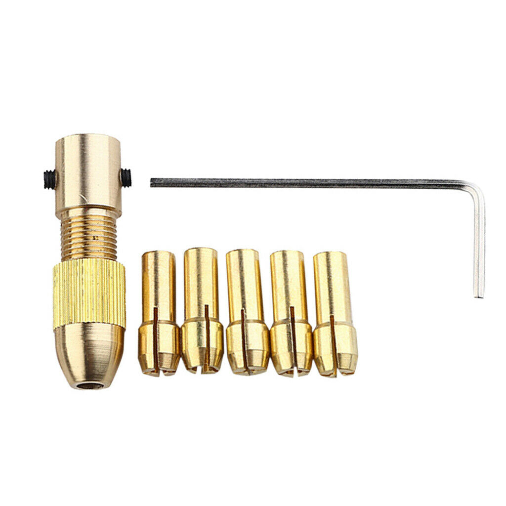 9pcs Electric Drill Mini Drill Bits Hand Tools Gardening Durable Patio Kit