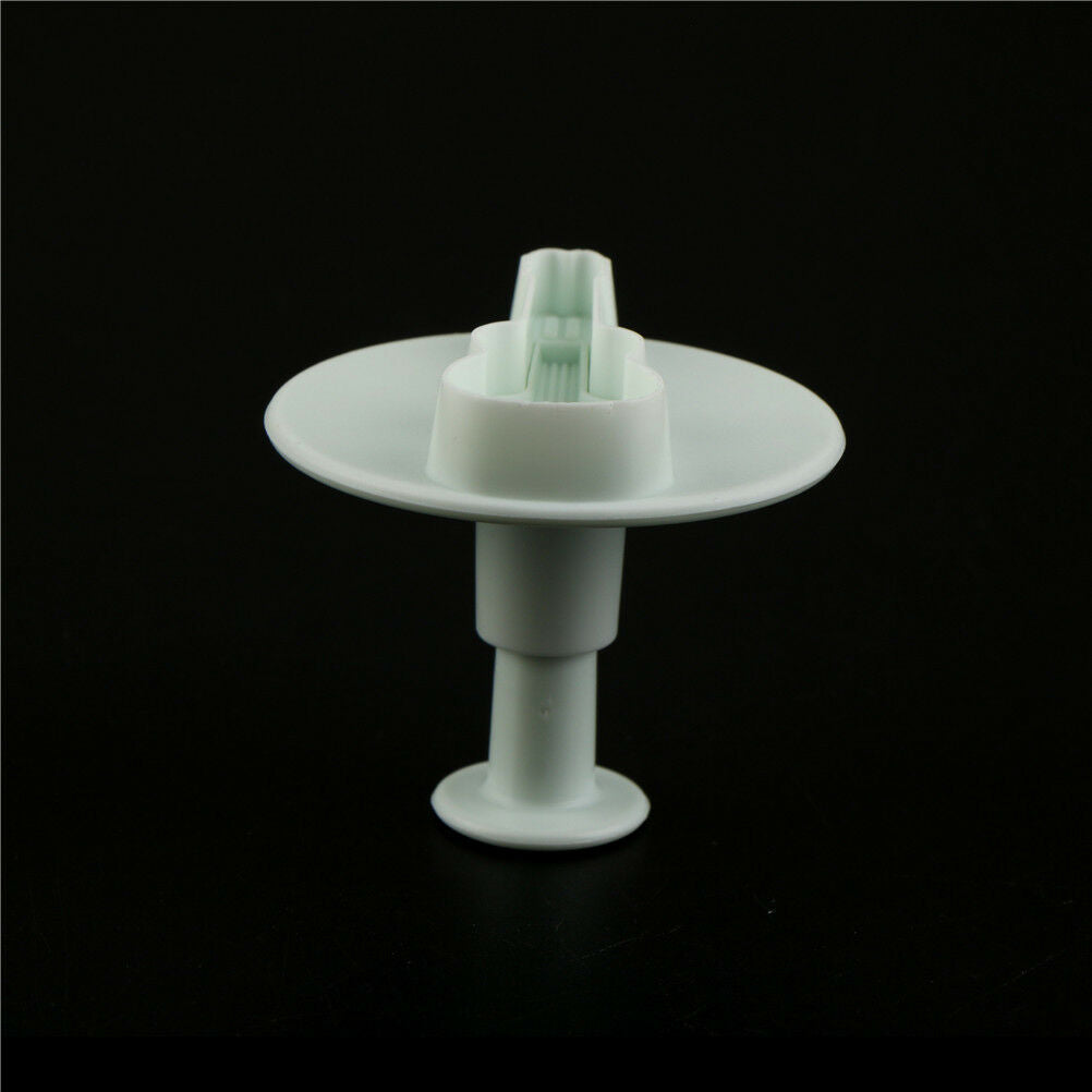 4pcs Musical Instrument Plastic Plunger Cookie Cutter Fondant Mold Cake Decor DD