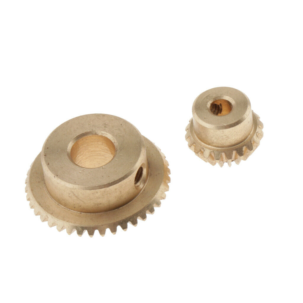 Heavy Duty 0.5 Modulus Bevel Gear - 20/ 40T