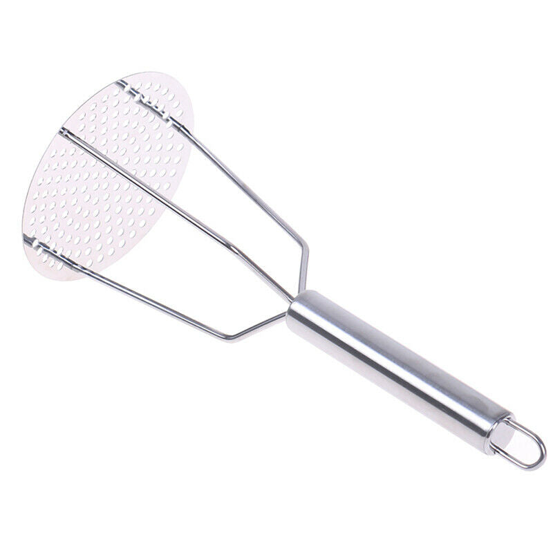 Potato Pusher Smooth Mashed Pressed Potato Masher Ricer Puree Juice Kitch.l8