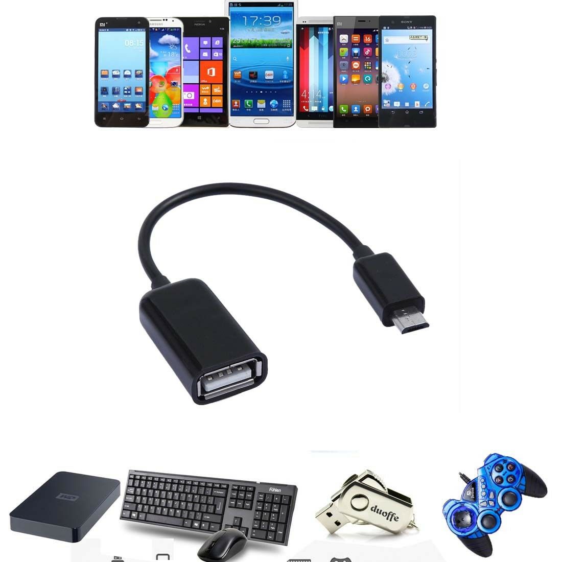 USB OTG Adapter Cable Cord For Lenovo Yoga Tablet 10 60046 B8000 f B8000h/v_x9