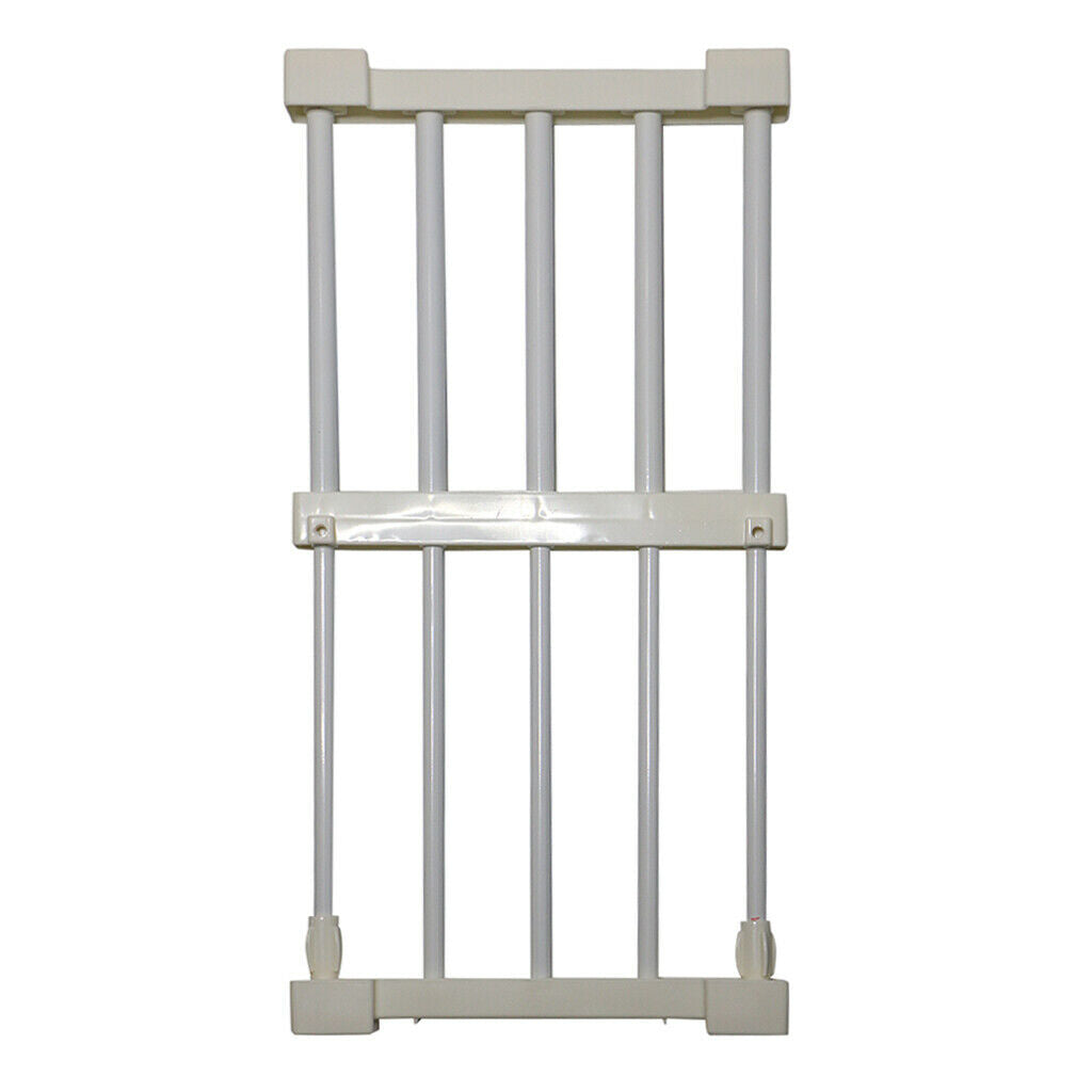 Wardrobe Closet Storage Rack Layered Partition Board Shelf  White 30-40cm