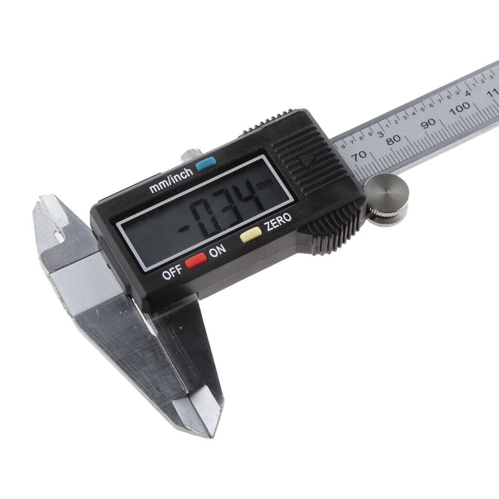 Digital Caliper Measuring Tool 6 inch with Large LCD Screen IP54 Protection,