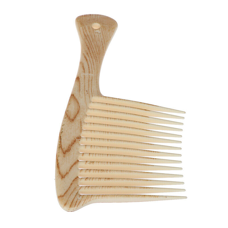 1X Large Wide Tooth Comb Hair Detangling Hairdressing Rake Comb Suitable  .l8