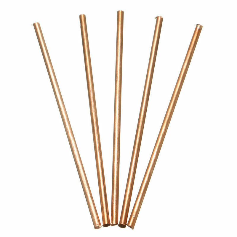 Copper  rod 3x100mm  Rod Round Solid Modelmaking Diameter5pcs/pack 1pack