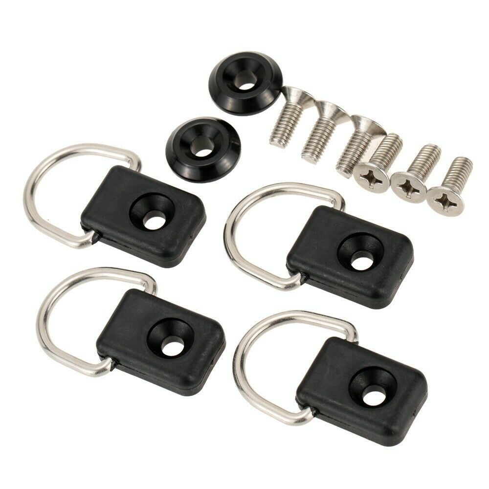 Portable Canoe Kayak D Ring Outfitting Fishing Rigging Bungee Kit Accessory