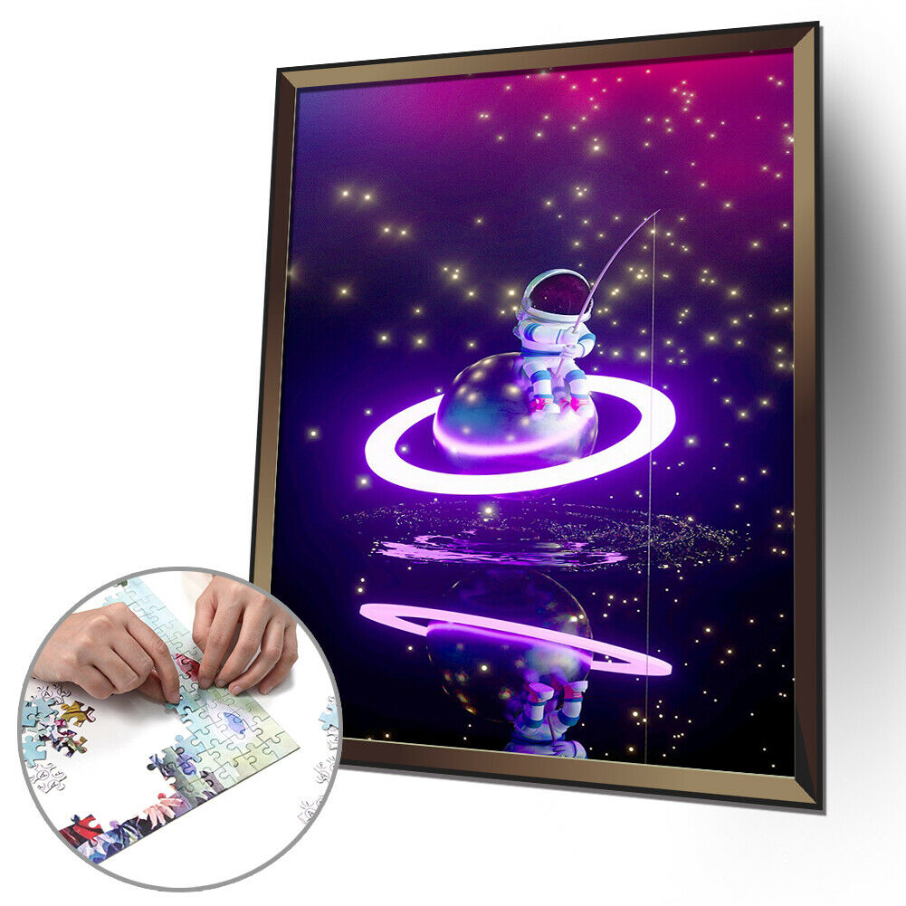 1000pcs DIY Star Sky Robot Puzzle Educational Learning Assembling Toys Gift @