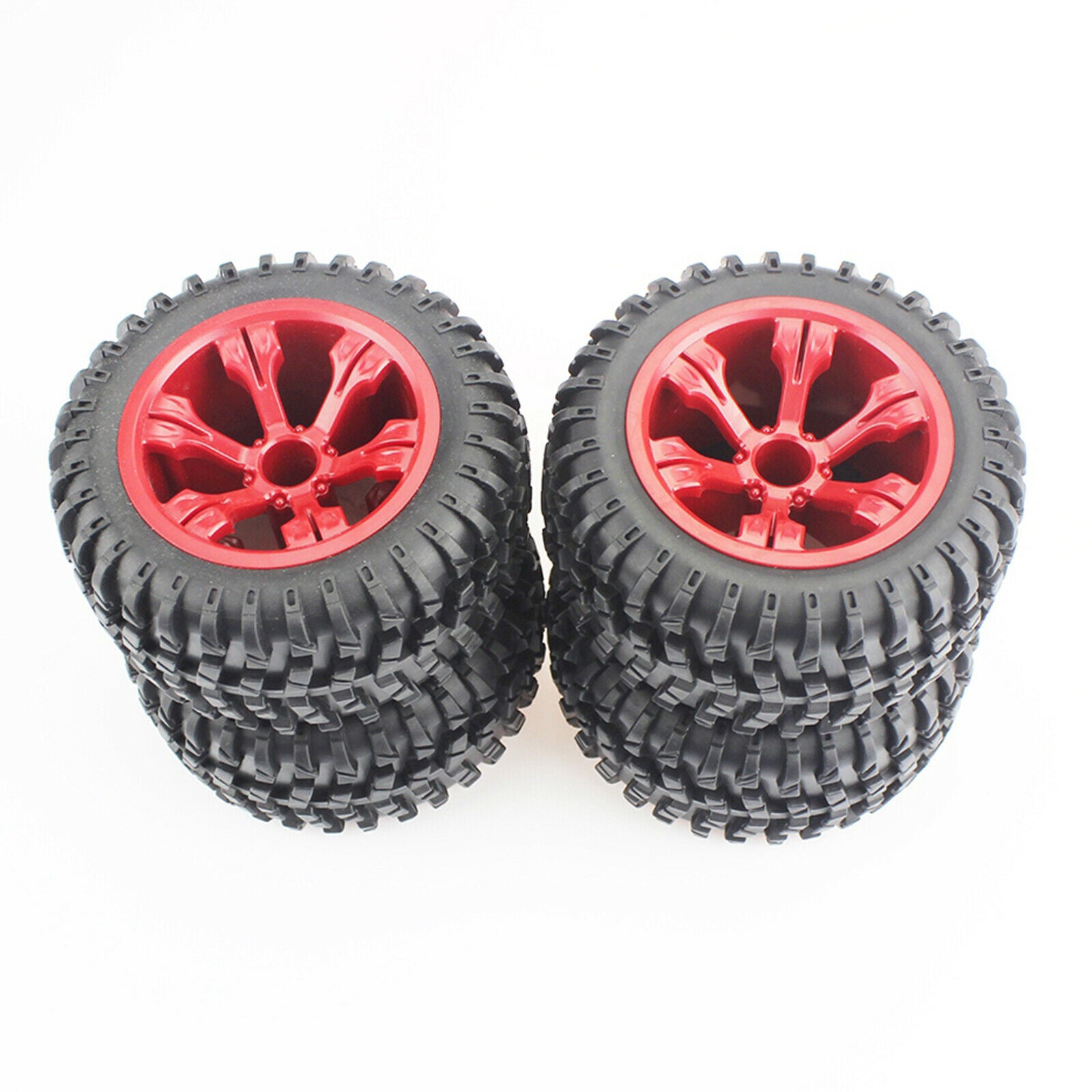 4pcs Tyres 110cm Diameter for Wltoys 12428 124019 12427 1/12 Scale RC Cars