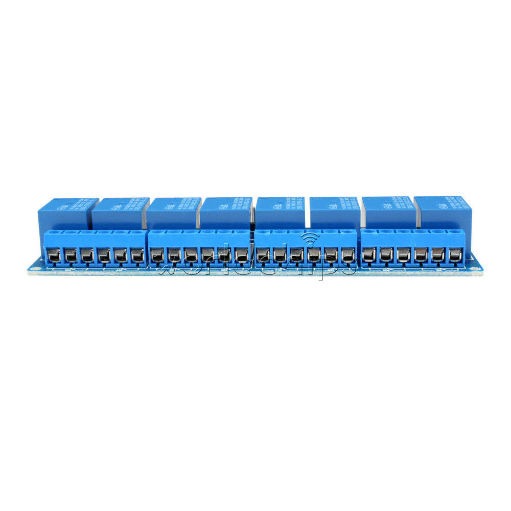 New 12V 8 Channel Relay Module Optocoupler for Arduino UNO 2560 1280 ARM PIC AVR