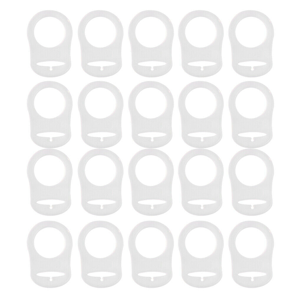 20 Pieces Silicone Button  Dummy Pacifier