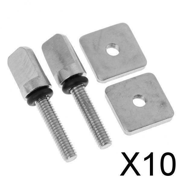 10X 2Pack Fin Screw For Stand Up Paddle Board   Skeg Center Box   Mounting Kits