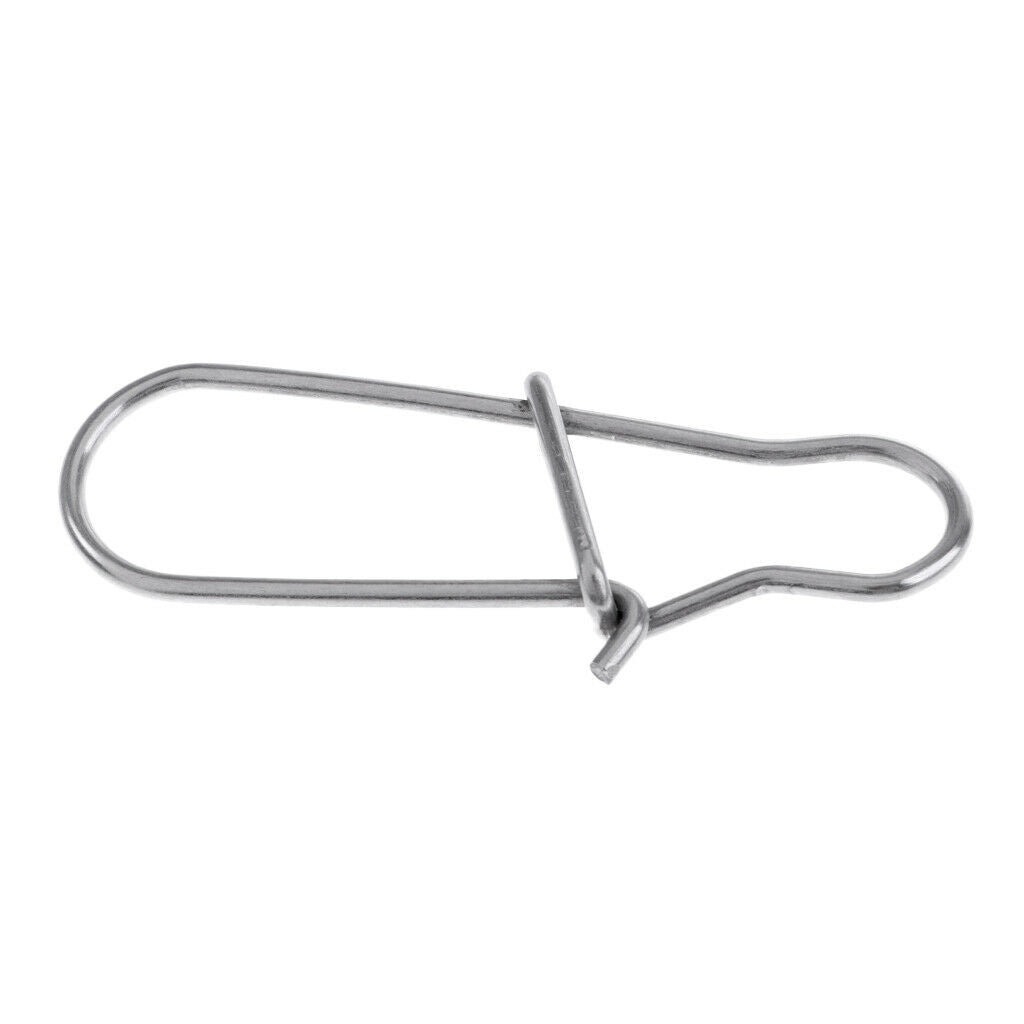 Fishing  Lock Snaps Rigged In Seconds Stainless Steel Flexible Rotation