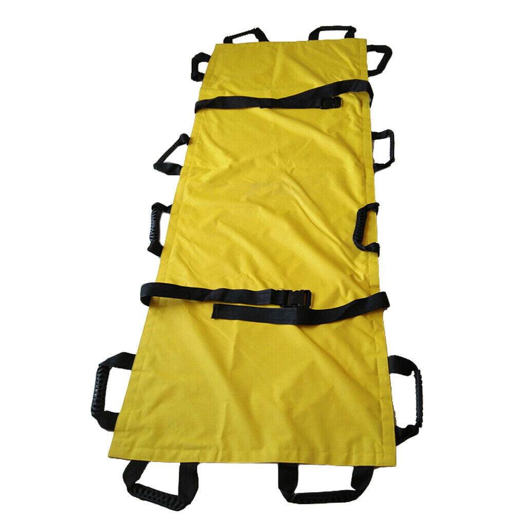 Emergency Mover Back Stretcher Anti-slip Washable Rescue Stretcher Yellow